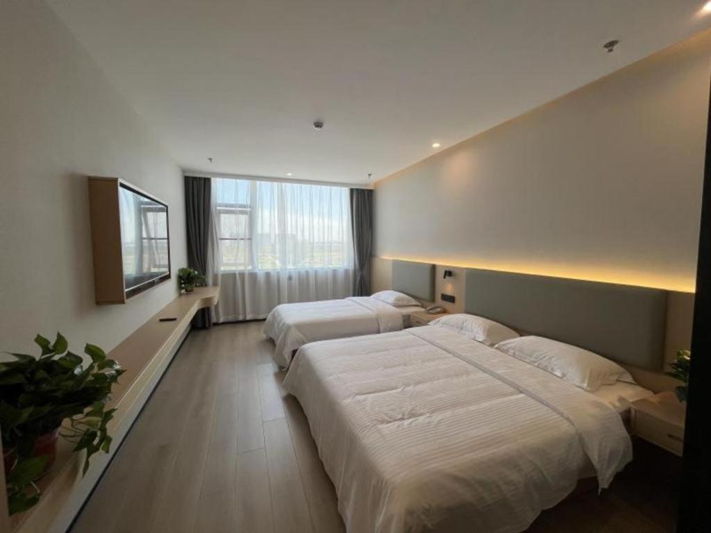 Greentree Inn Jiangsu Xuzhou West District Huohua Shell Hotel Екстер'єр фото